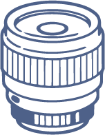 カメラレンズ
